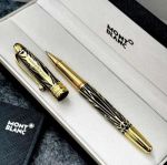 MONTBLANC Da Ban Origin Special Engraving Metal Signature Pen, Precious Bead Pen, Pen, Neutral Pen